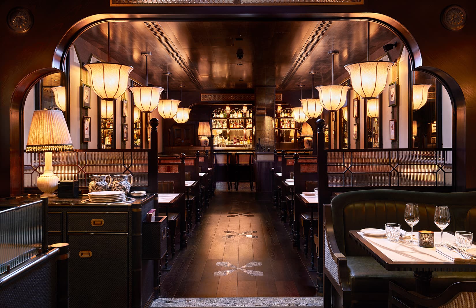 Gymkhana London dining room